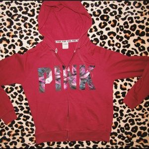 VS Pink Full Zip Hoodie